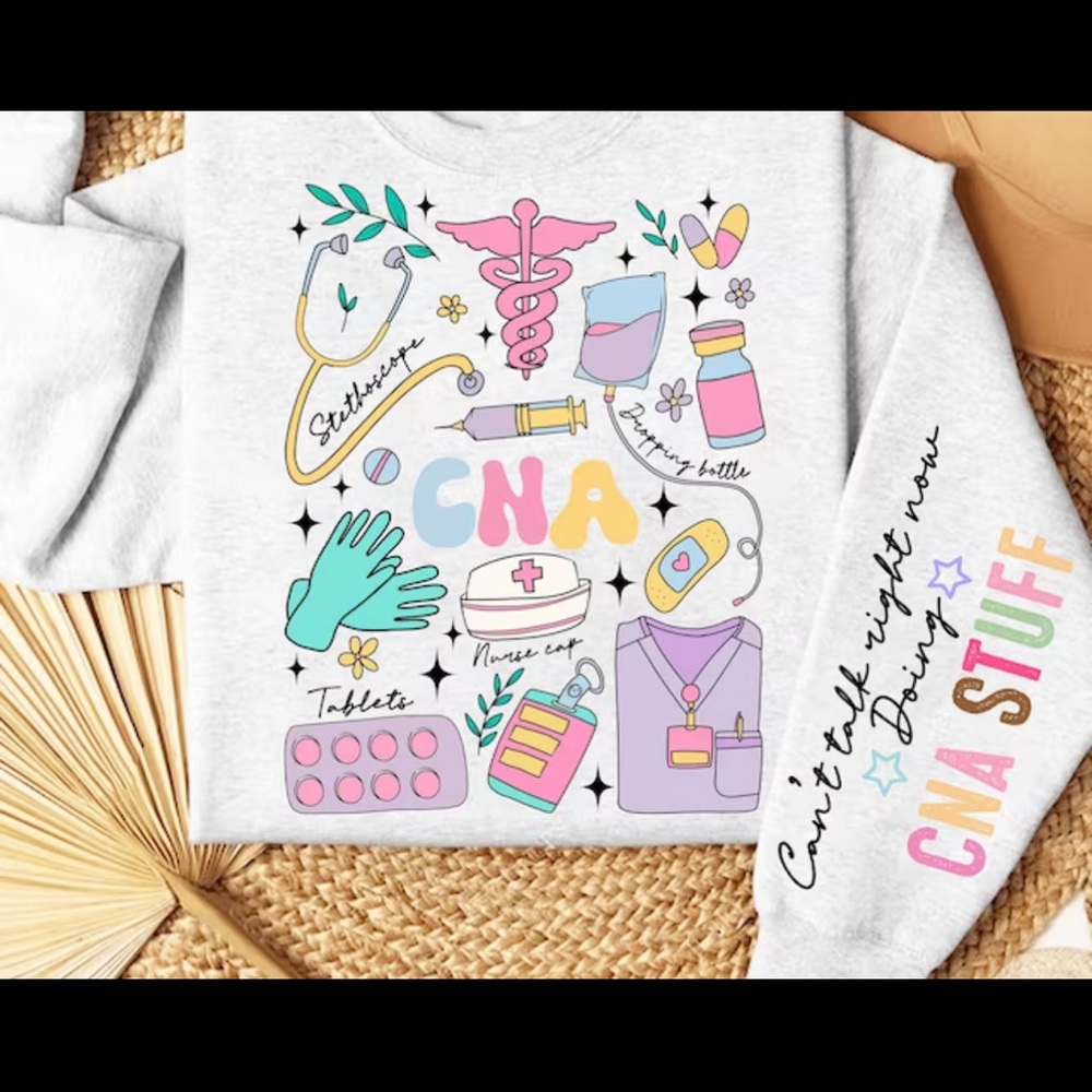Brand New Custom Made CNA Sweatshirt